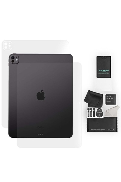 SILKASE Σετ 2 ματ θηκών σιλικόνης για Apple iPad Pro 11 " (2024), προστασία t...