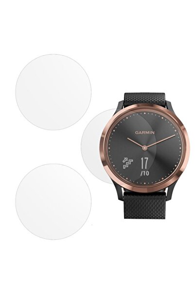 SILKASE Σετ 3 μεμβρανών σιλικόνης Garmin vívomove Sport (43mm - 1.3 ίντσες), Ματ