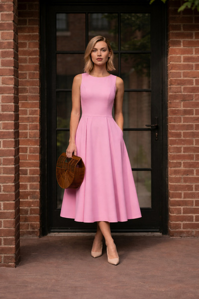 GAMZE ALPTEKİN Premium Κομψό Γυναικείο Φόρεμα – Αμάνικο, Μάξι Μήκος, Μοντέρνο...