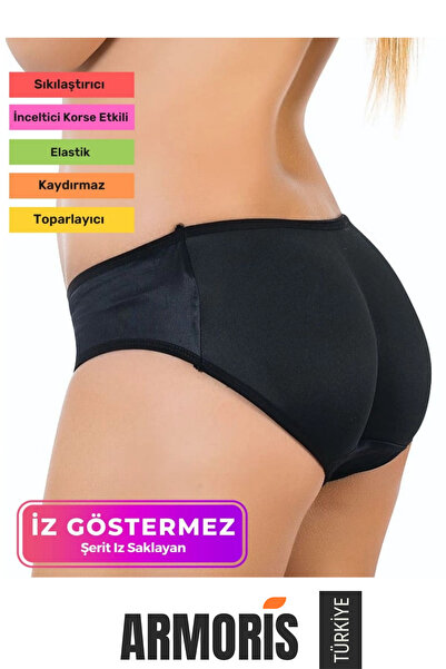 Armoris # Corset Non-Marking Shaper Gathering Firming Butt Lifter Non-Slip La...