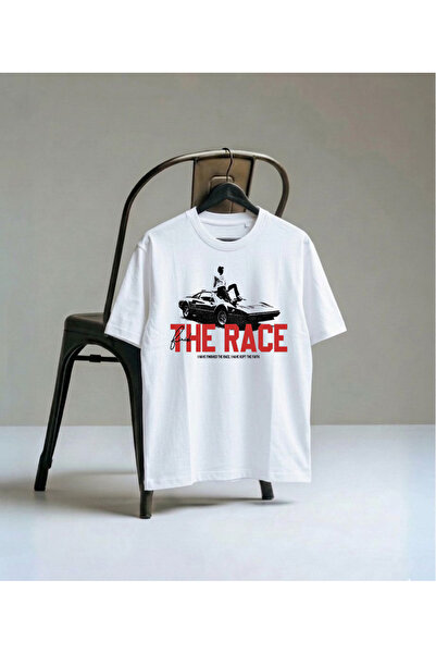 LORVEX Ψηφιακά τυπωμένο Unisex T-Shirt Oversize για ενήλικες Βαμβακερό T-Shir...