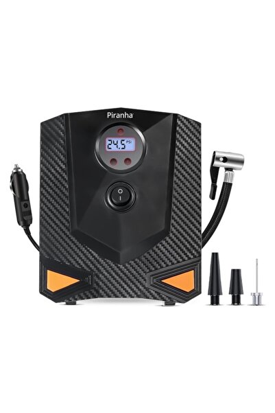 Genel Markalar 11316 LED Işıklı Dijital Hava Kompresörü / Maksimum 150PSI 30L / Dijital Gösterge / Otomatik Kapanma