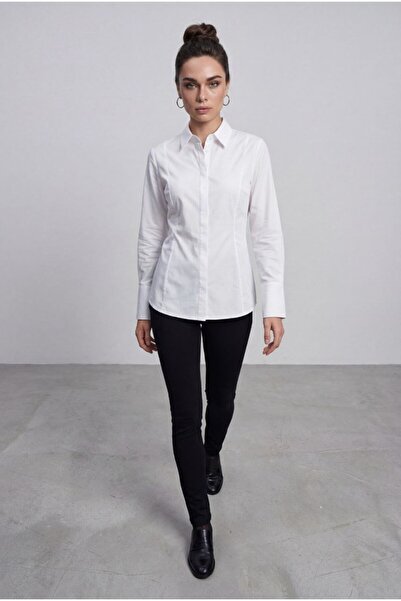 ÇEÇİM Γυναικείο Μίνι Φόρεμα με Γιακά Πουκάμισου NSA-58101