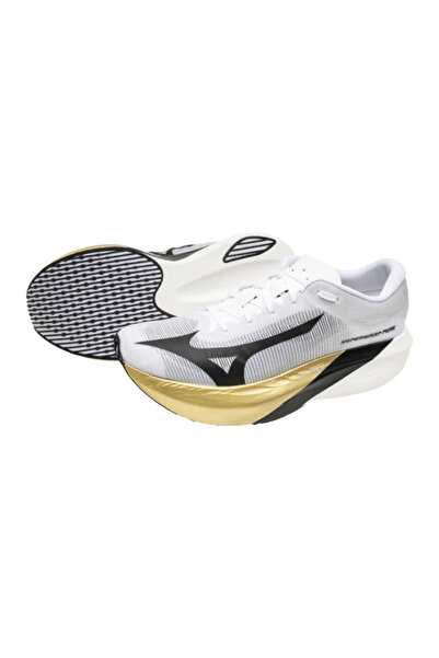 MIZUNO Hyperwarp Pure Erkek Koşu Ayakkabısı Gri / Altın