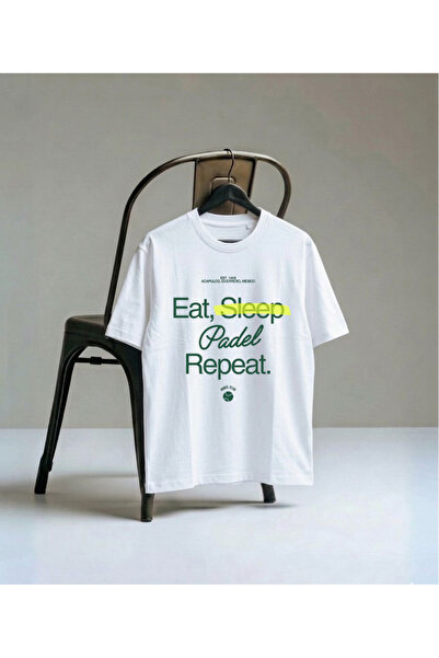 LORVEX Μπλουζάκι τένις με ψηφιακή εκτύπωση Unisex Oversize για ενήλικες Βαμβα...