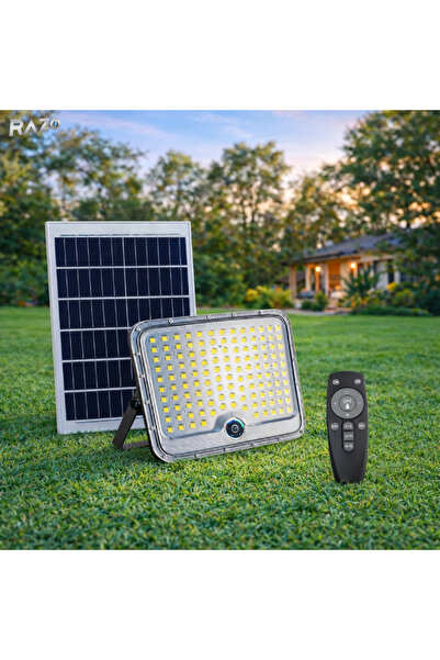Razo Ηλιακός προβολέας LED 600W, Τηλεχειριστήριο, IP67, Ισχυρός φωτισμός, Περ...