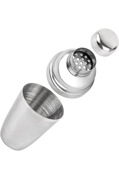 PERLOTUS Premium Cocktail Set 4 Piece Stainless Steel Bar 500 Cc Shaker