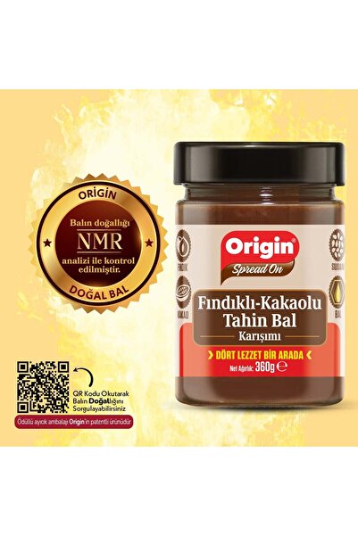 Fındıklı Kakaolu Tahin Bal Karışımı Oyuncak Hediyeli 360 G
