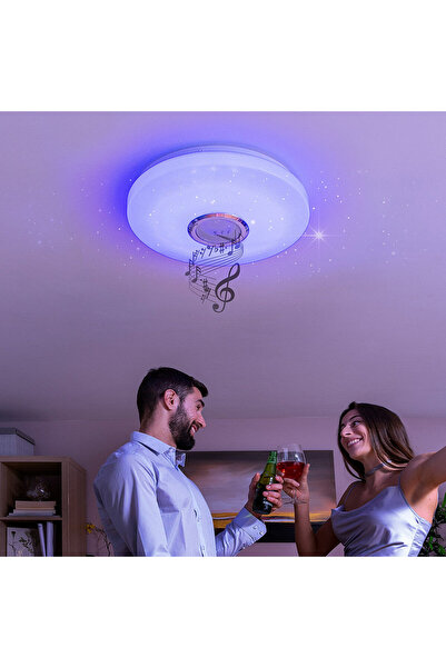 InnovaGoods Φωτιστικό Οροφής LED με Ηχείο Lumavox