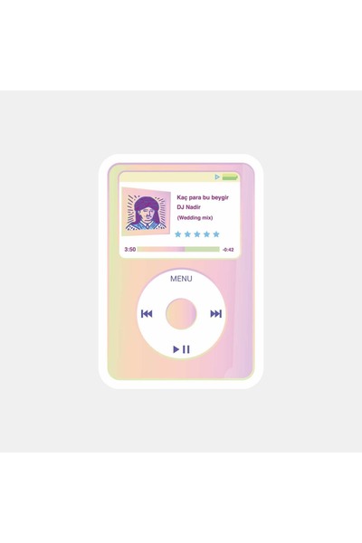 The Sticker Story. Ipod Sticker