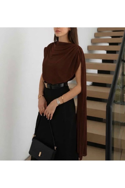 Butik Μπλούζα κορμάκι με λεπτομέρεια στο γιακά