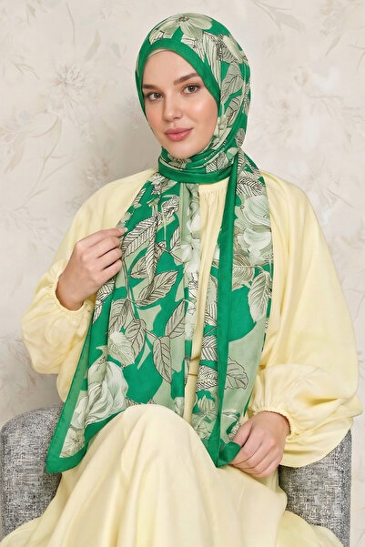BONASERA EŞARP شال نسائي للحجاب من قماش الفوال، شال خفيف الوزن مقاوم للتجاعيد...
