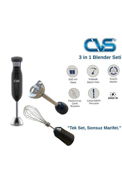CVS DN 12110 3 in 1 Blender Set 2000 Watt
