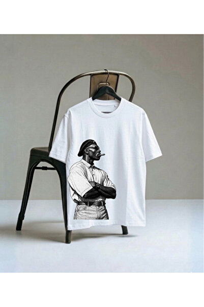 LORVEX Ψηφιακά τυπωμένο Unisex T-Shirt Oversize για ενήλικες Βαμβακερό T-Shir...