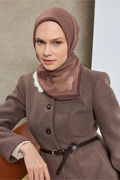 Silk Home Φουλάρι Λυοσέλ με Σχέδιο Λαβύρινθος - 6424