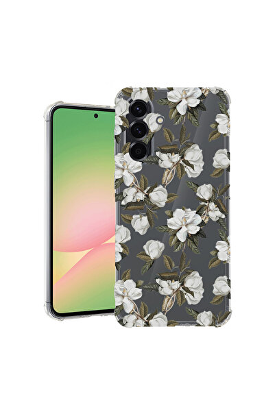 bestcase Αντικραδασμική Θήκη για Samsung Galaxy A55, Φλοράλ - Παστέλ Άνθη Μαν...