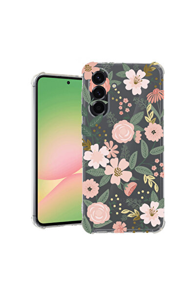 bestcase Αντικραδασμική Θήκη για Samsung Galaxy S25, Φλοράλ - Σχέδιο Λωτού, 1...