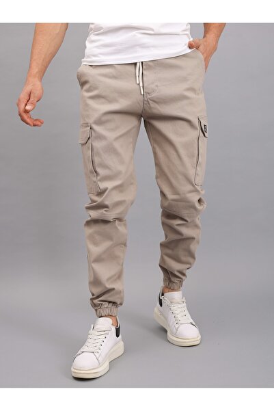 YXC Trend Maker Ανδρικό παντελόνι Jogger Ποιότητας Cotton Lycra Cargo με ελασ...