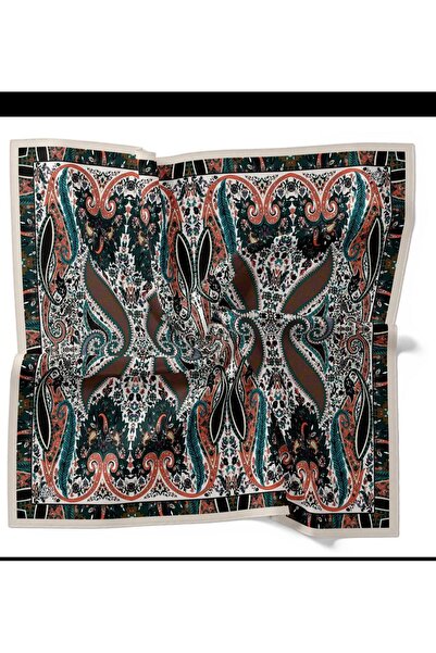 Levidor وشاح حريري بنمط عرقي