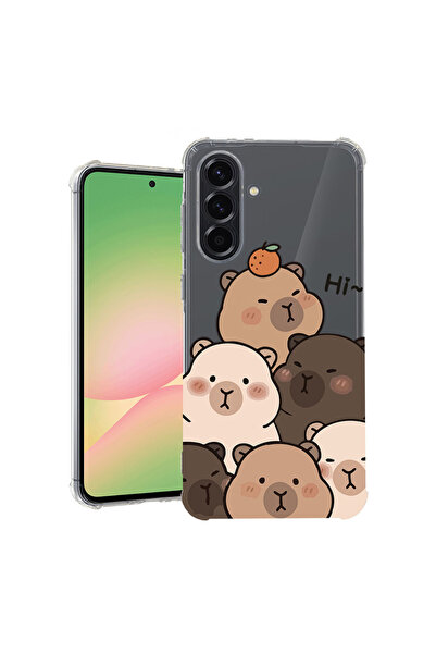 bestcase Αντικραδασμική Θήκη για Samsung Galaxy A55, Χαριτωμένο Καρτούν Καπιμ...