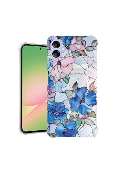 bestcase Husă antișoc pentru Samsung Galaxy A07, Floral - Hortensie cu efect ...