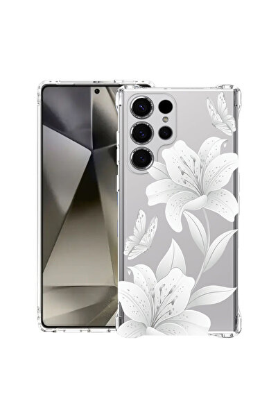 bestcase Αντικραδασμική Θήκη για Samsung Galaxy S23 Ultra, Φλοράλ - Κομψός Λε...