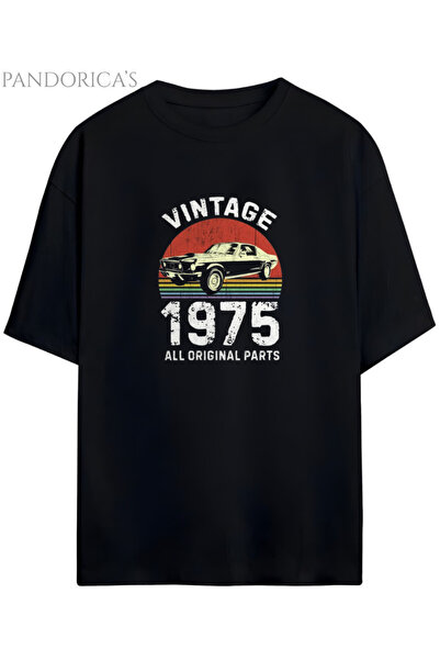 Grafftee Clothing Tricou unisex din bumbac din seria Pandorica's Vintage 1975...