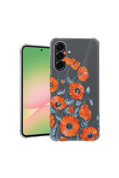 bestcase Αντικραδασμική Θήκη για Samsung Galaxy A55, Φλοράλ - Μινιμαλιστικό Π...