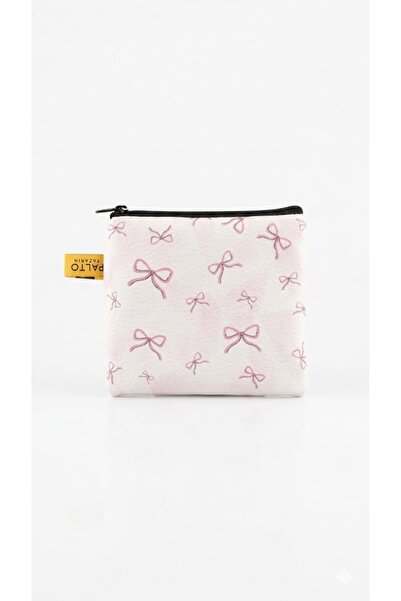 PALTO TASARIM Μικρό πορτοφόλι για κέρματα με στάμπα κορδέλας