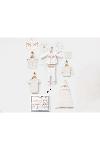 Rise Raba 10-Piece Girls' Hospital Outfit Set with Bow Detail