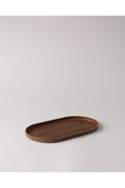 Madame Coco Rosnay Presentation Plate - Brown - 29 cm