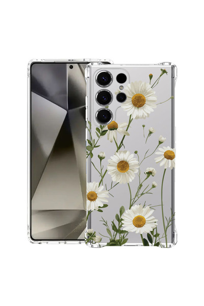 bestcase Αντικραδασμική Θήκη για Samsung Galaxy S26 Ultra, Φλοράλ - Μαργαρίτα...