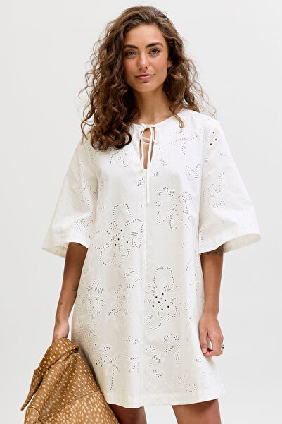 Jack & Jones Γυναικείο Πουκάμισο με Κεντητές Λεπτομέρειες και Μανίκια 3/4 - Nova