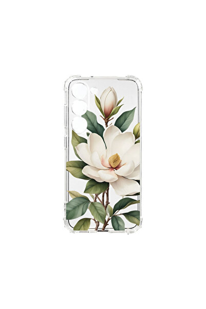 bestcase Αντικραδασμική Θήκη για Samsung Galaxy S22, Φλοράλ - Λευκή Μανόλια, ...