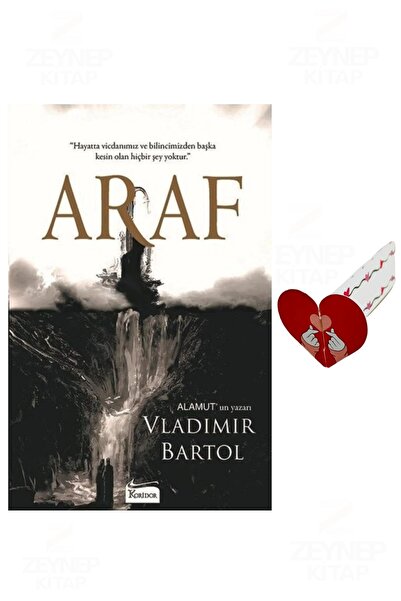 Koridor Yayıncılık Araf-Vladımır Bartol-Özel Tasarım Kalp Ayraç Hediyeli