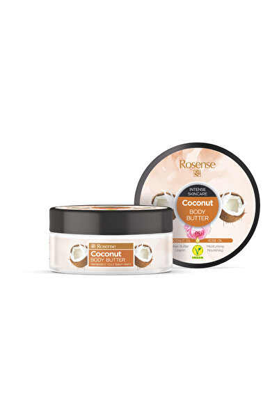 Rosense Body Butter - with Rose Oil and Coconut - 150ml