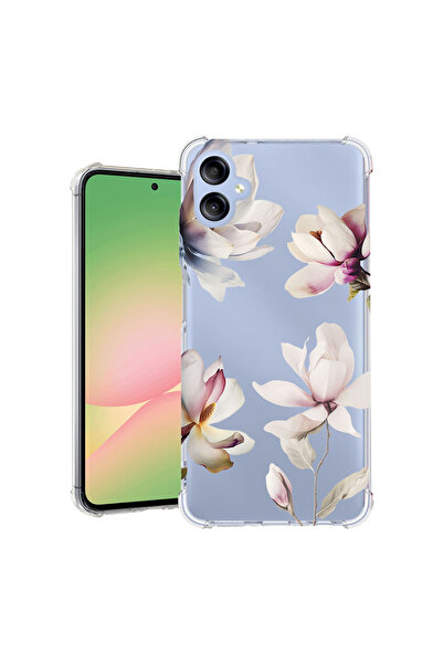 bestcase Αντικραδασμική Θήκη για Samsung Galaxy A06 4G, Φλοράλ Σχέδιο Μανόλια...