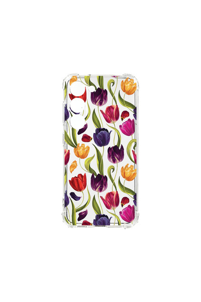 bestcase Αντικραδασμική Θήκη για Samsung Galaxy S21 FE, Φλοράλ - Σχέδιο Τουλί...