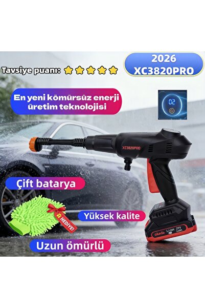 handanca 🚀 2026 YENİ XC3820PRO Çift batarya(Önerilen) Güçlü Su Basıncı Göste...