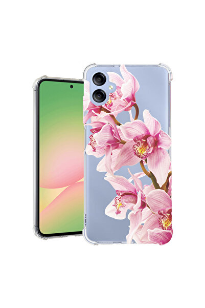 bestcase Αντικραδασμική Θήκη για Samsung Galaxy A06 4G, Φλοράλ - Κομψή Ροζ Ορ...