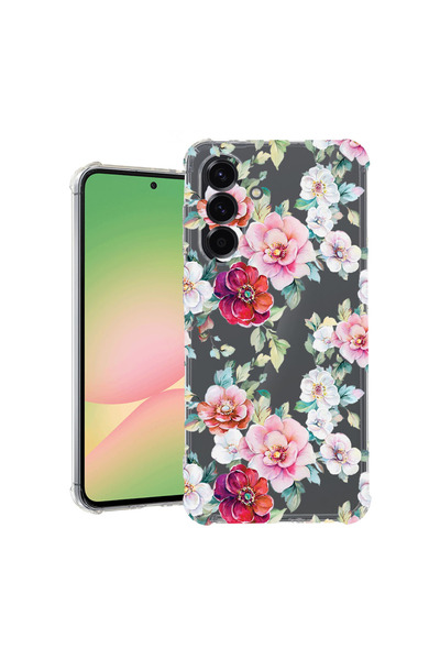 bestcase Αντικραδασμική Θήκη για Samsung Galaxy A35, Φλοράλ - Σχέδιο Καμέλιας...