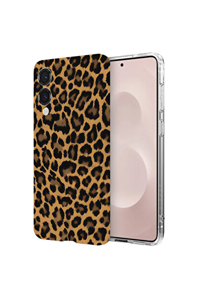 bestcase Αντικραδασμική Θήκη για Samsung Galaxy S25 Edge, Σχέδιο Λεοπάρδαλης,...