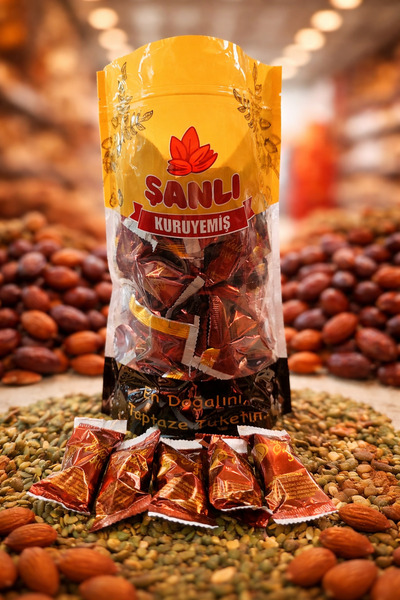 Şanlı Kuruyemiş Çikolatali Bademli Hurma 500 GR