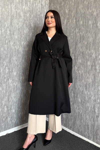 ModaPlaza Γυναικεία καμπαρντίνα μεγάλου μεγέθους 773