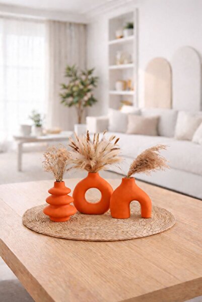 rufhomedesign Βάζο 3 τεμαχίων σε σκανδιναβικό στυλ Μποέμικο μινιμαλιστικό (11...