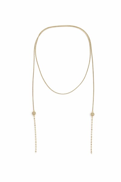 Sacha Accessories Topçuk Figürlü Kolye
