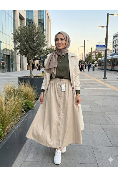 Butik Paraşüt kumaş etek