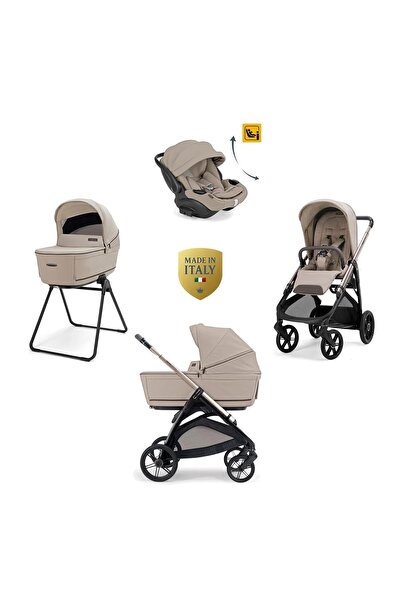 Inglesina Aptica Glam Bebek Arabası ve Darwin Recline Evo Ana Kucaklı 4'lü Si...