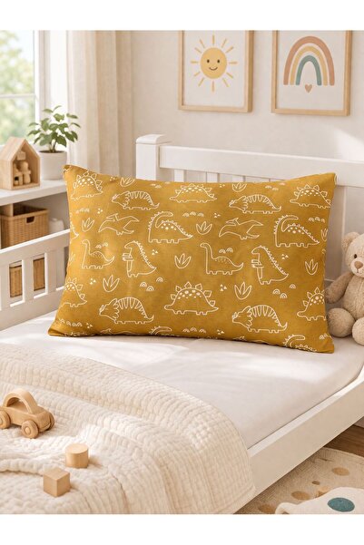 MundoLindo Μαξιλαροθήκη - Κίτρινο - Βαμβάκι