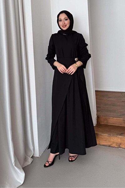 Rimel Moda Daina Elbise Siyah